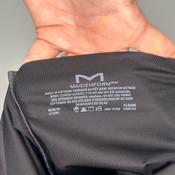 Maidenform Flexees Sculpt Ultra Firm High Waist Brief Shapewear Black M NWT - Picture 3 of 3